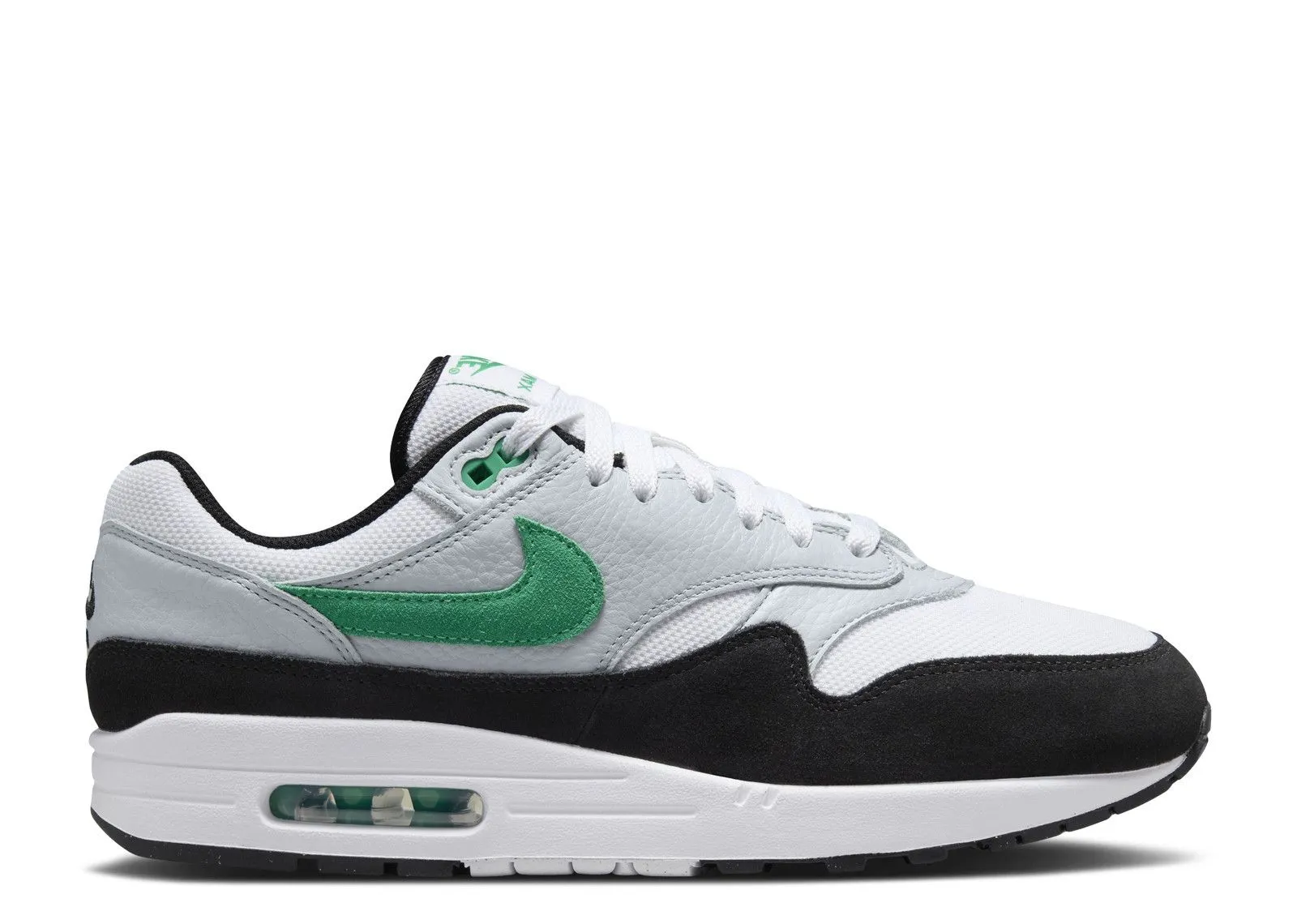 Kids Pick Nike Air Max 1 White Black Stadium Green