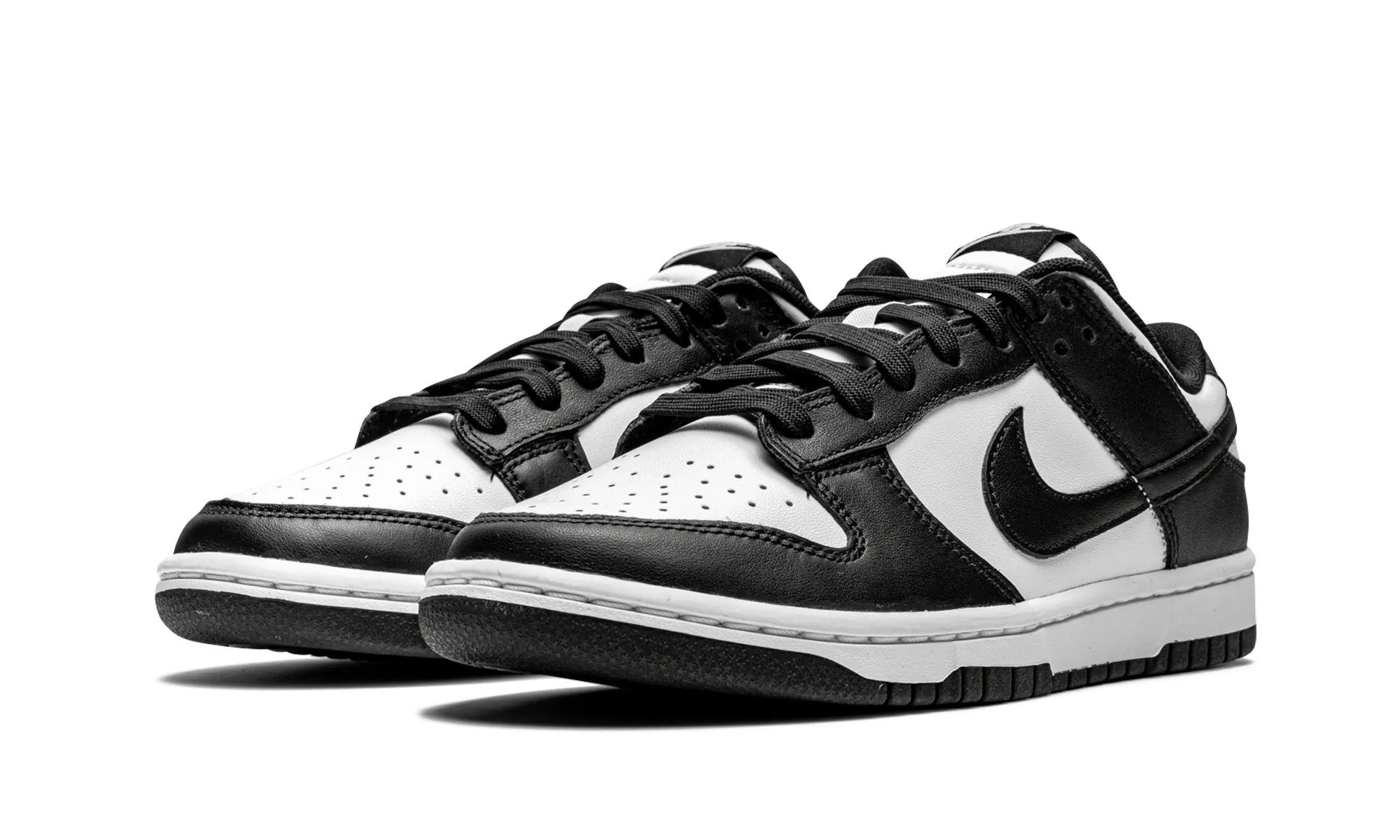 Comfort sole Sea Breeze Nike Dunk Low Retro "White Black Panda" Pre-school