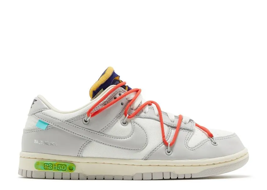 Nike Dunk Low Off-White Lot 23 Subtle Detail Minimal Touch