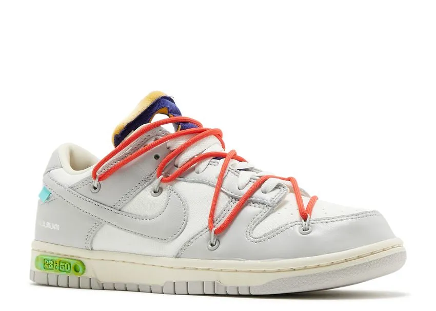 Test Hike Nike Dunk Low Off-White Lot 23