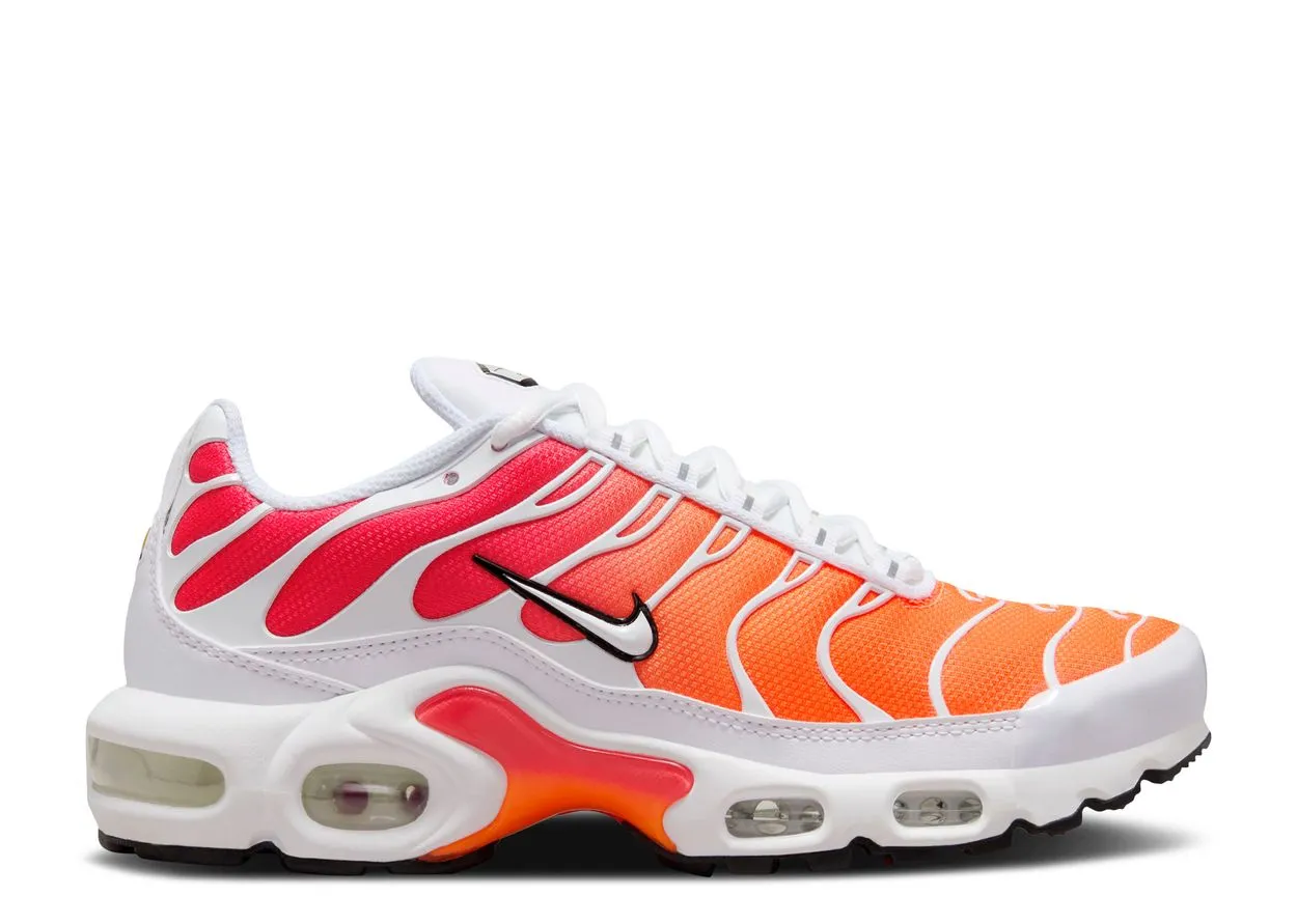 Nike Air Max Plus White Sunrise Lean Build Seamless Finish