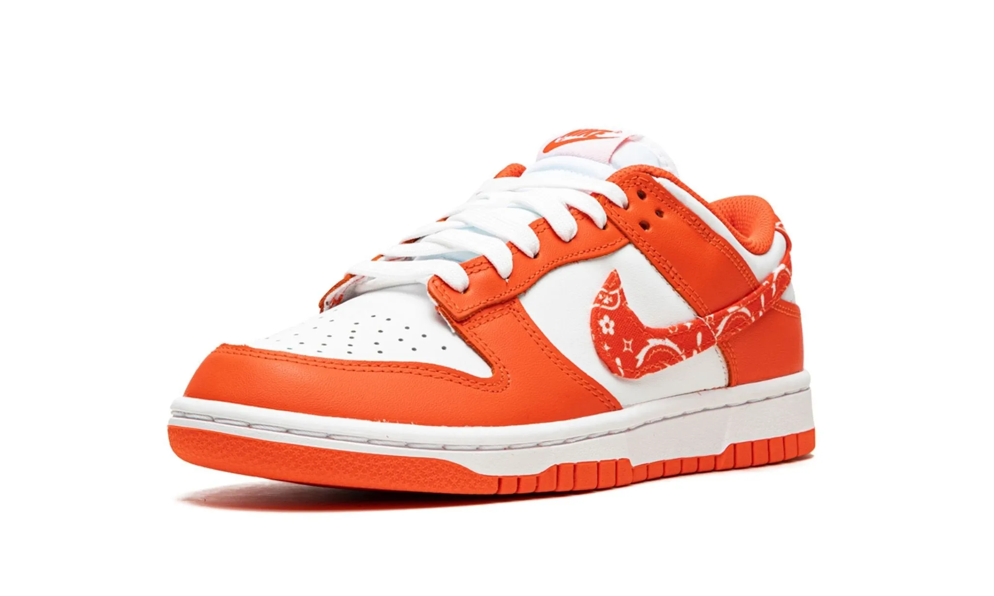 Nike Dunk Low "Orange Paisley" Women's Unisex Design