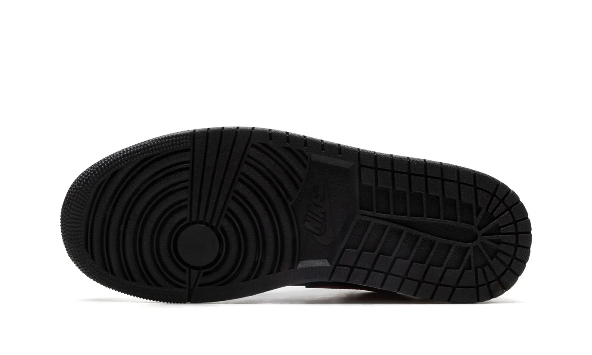 Future Walk Secure Air Jordan 1 Low BlackFireRedWhite / White Toe