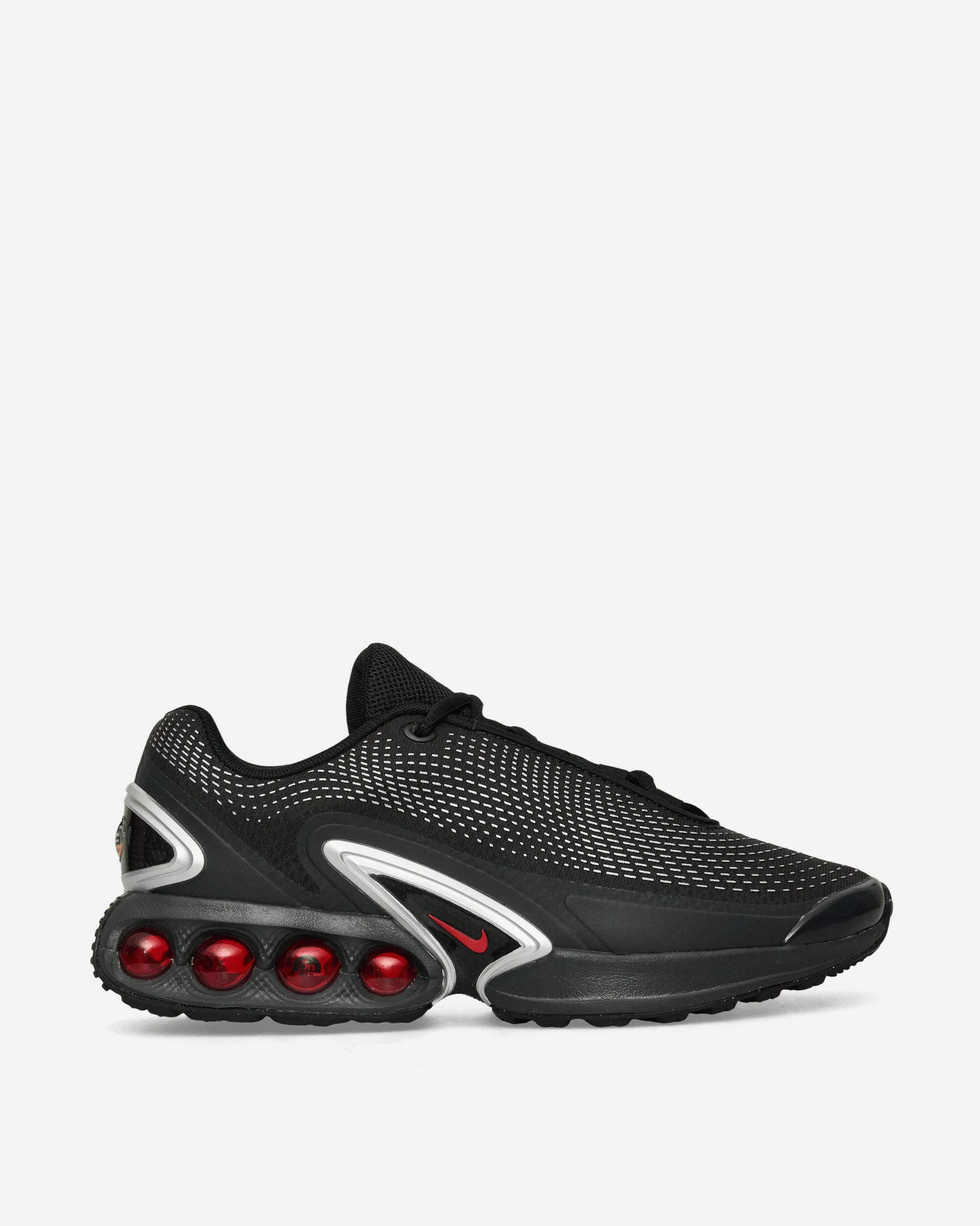 Air Max DN Sneakers Black / University Red Flexible Tech Knit