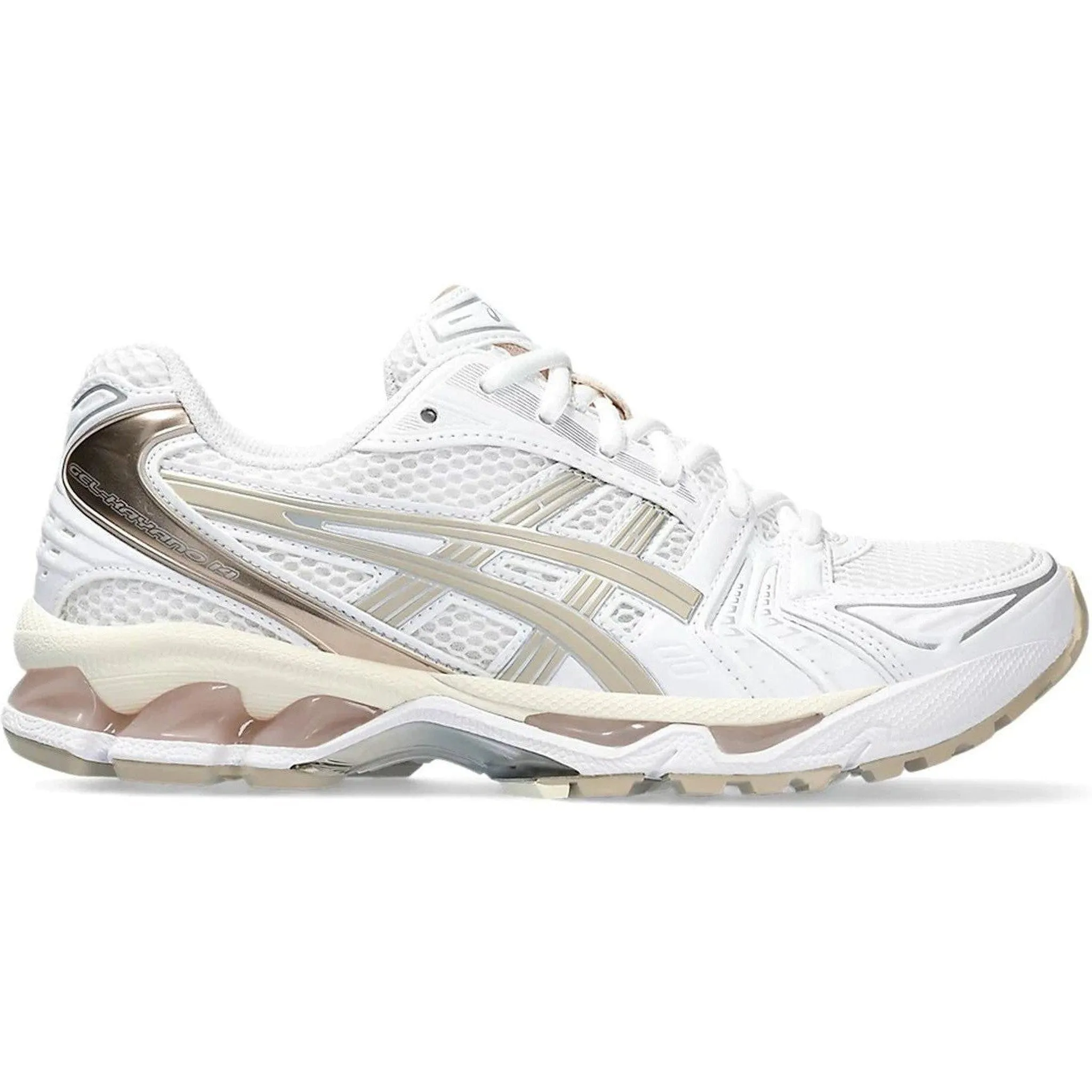 ASICS Gel-Kayano 14 White Simply Taupe (Women's) Dynamic Edge Easy To Clean