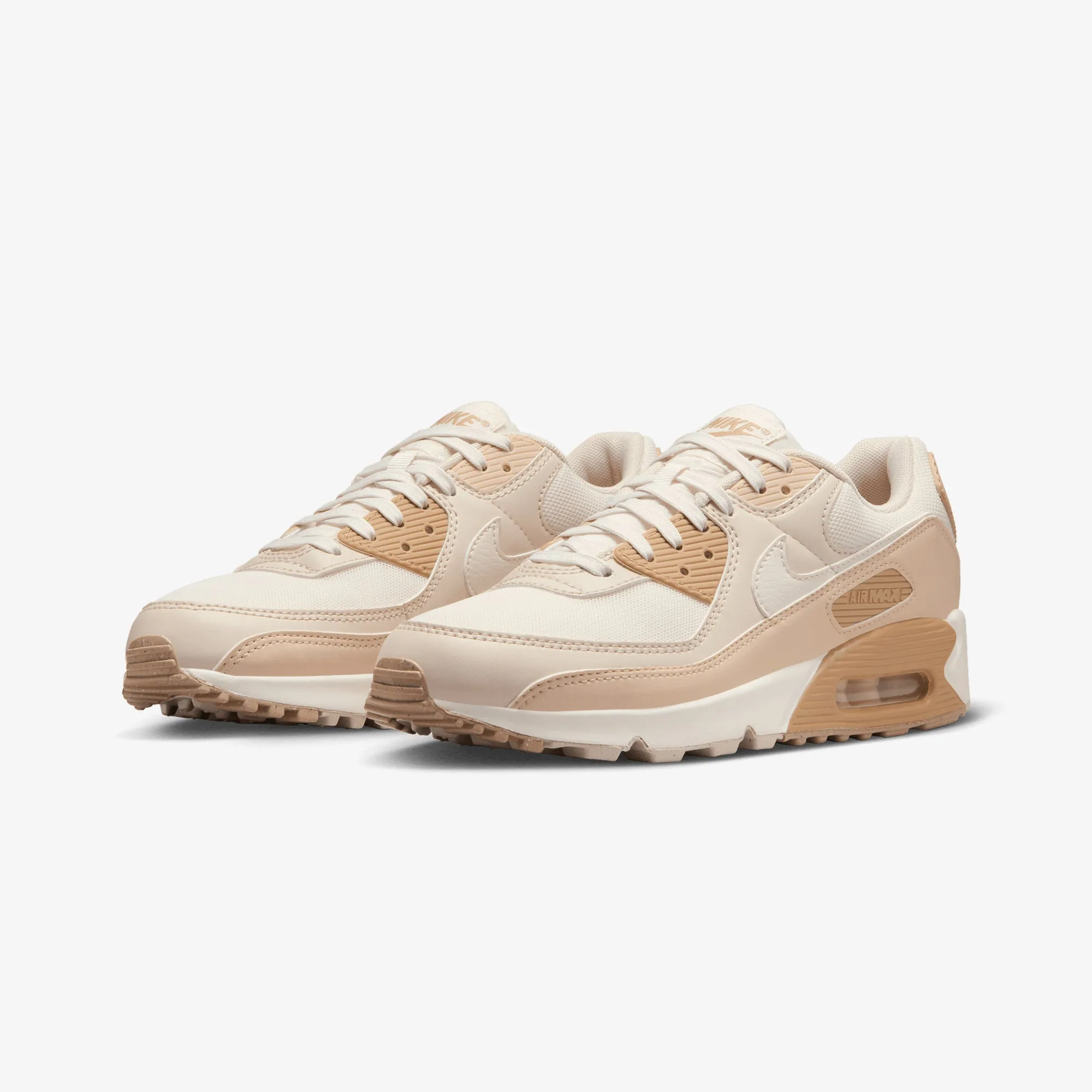 Elastic laces Energy Walk NIKE | AIR MAX 90 { PHANTOM/SAIL-SANDDRIFT-LT OREWOOD BRN