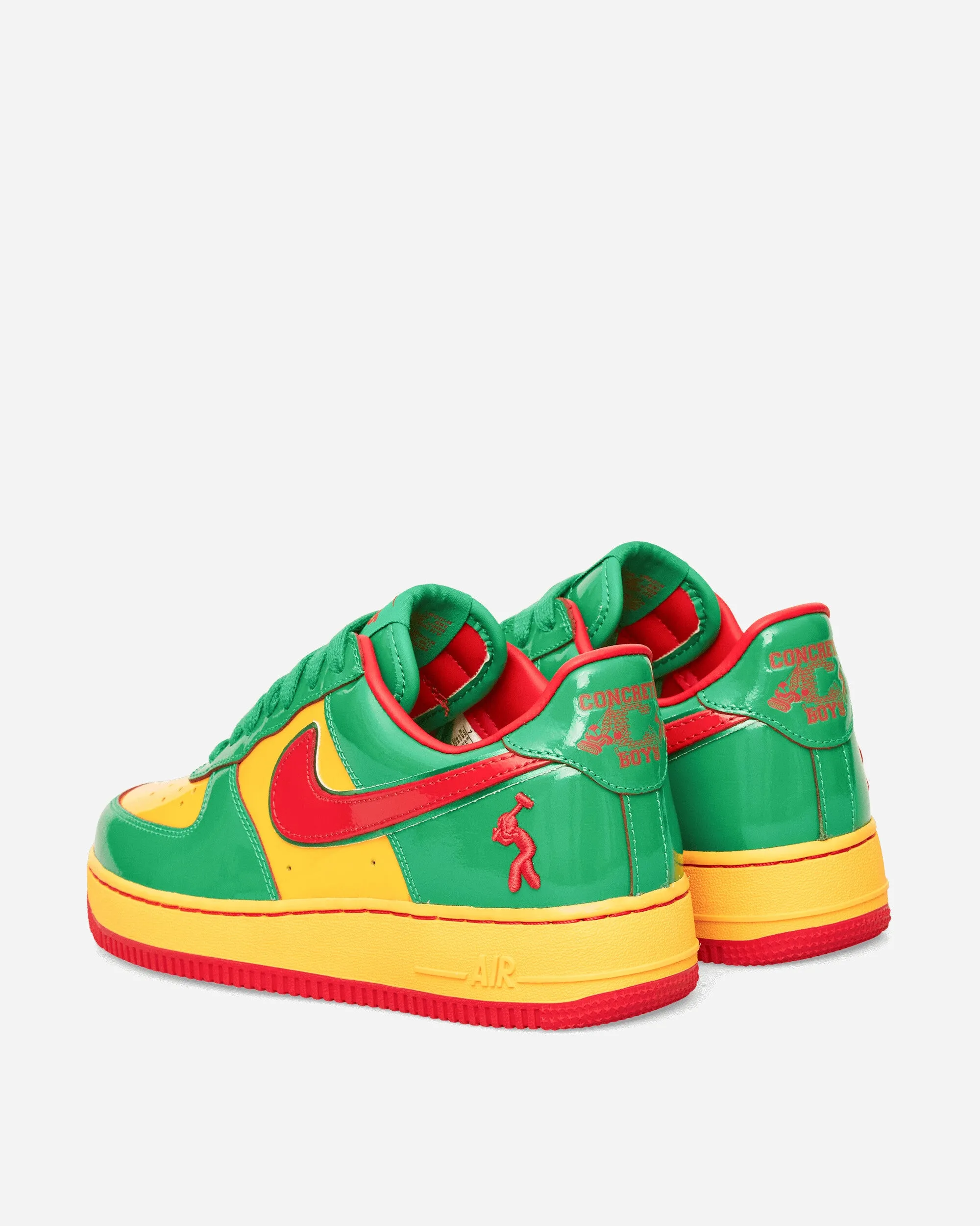 Us Force 1 Sneakers Lucky Green / Mystic Red Surf Step