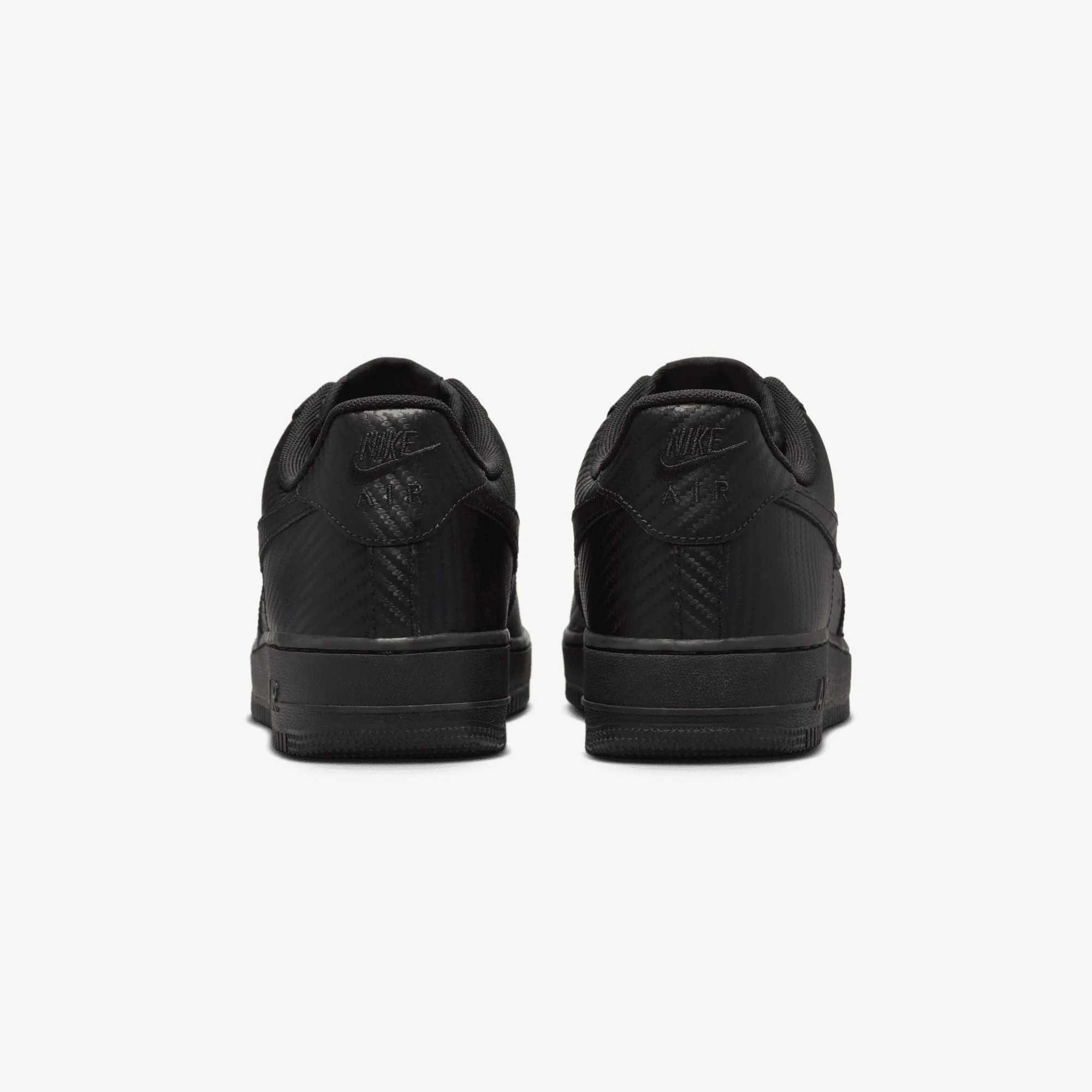 NIKE | AIR FORCE 1 '07 TEXTURE { BLACK/BLACK Outdoor Fun Lift Up