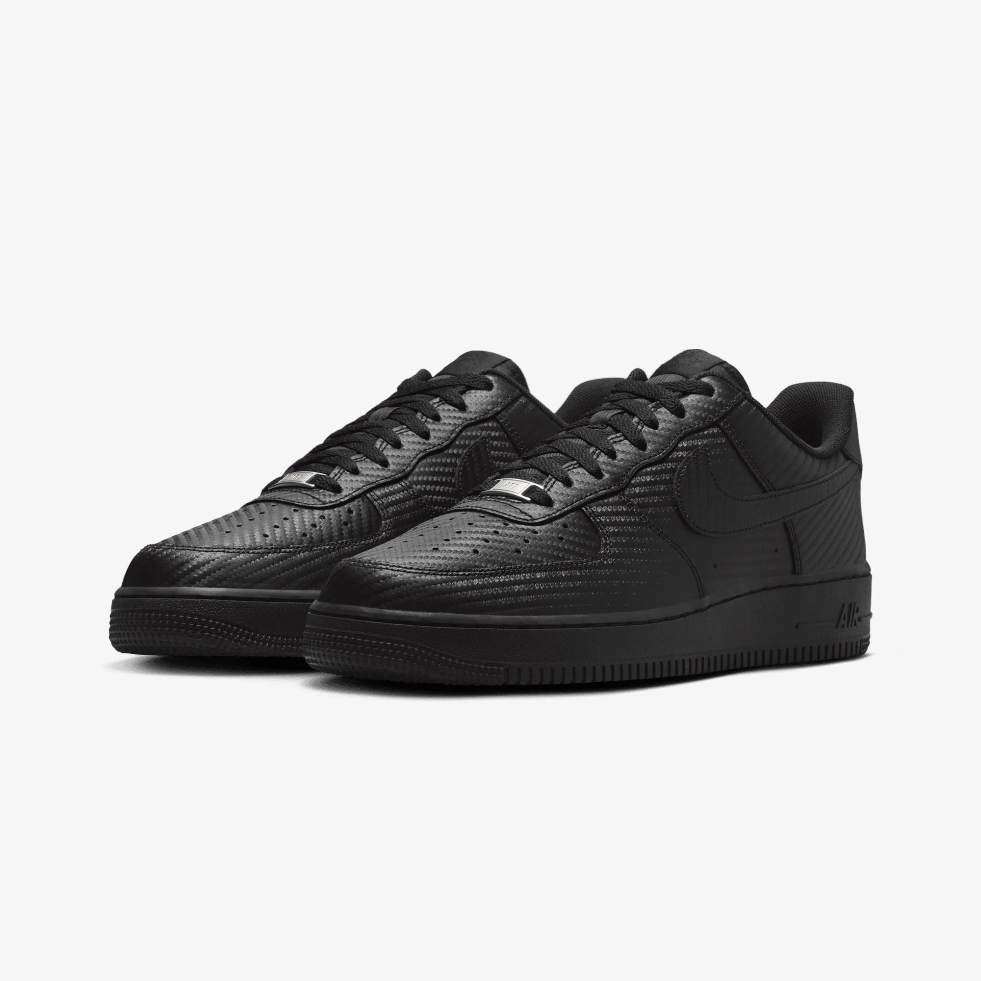NIKE | AIR FORCE 1 '07 TEXTURE { BLACK/BLACK Move Light Comfortable