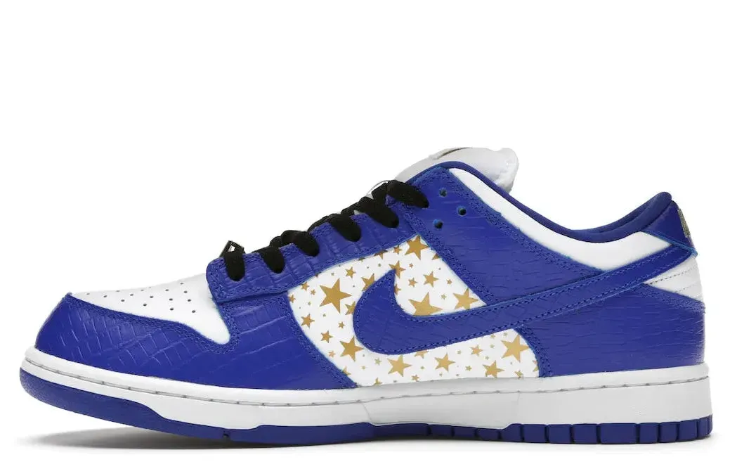 Soft Materials Running Light Nike SB Dunk Low Supreme Stars Hyper Royal (2021)