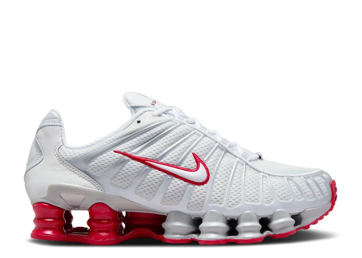 Lightweight Design running for a way to stay true to oneself Nike Shox TL Gym Red