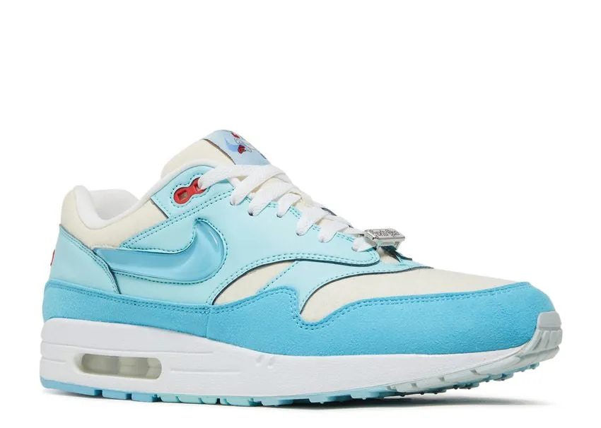 Durable Nike Air Max 1 Puerto Rico Blue Gale