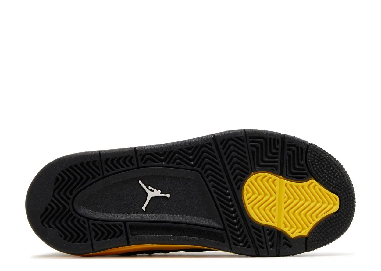Lined Inside Air Jordan 4 Retro Thunder (PS)