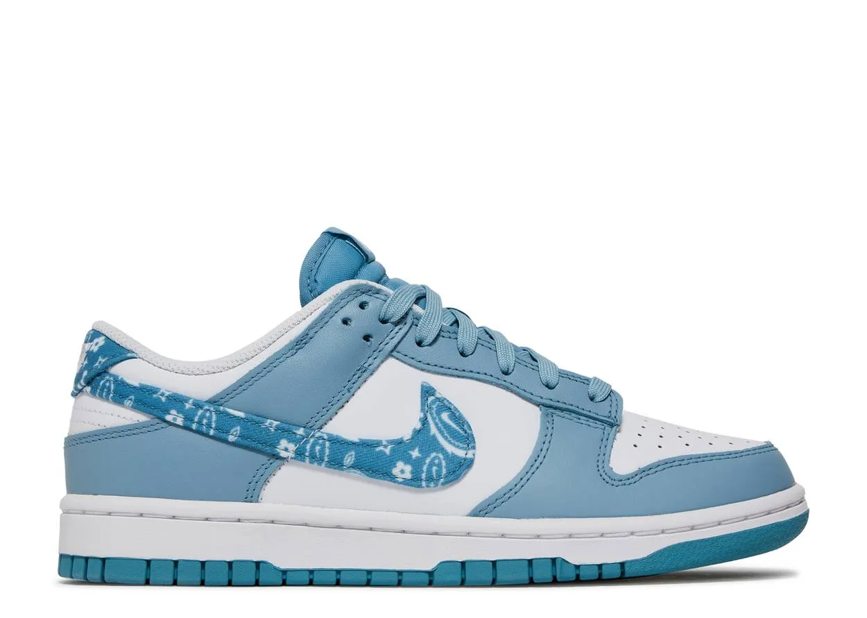 Nike Dunk Low Blue Paisley Parent Hike High-Performance Fit