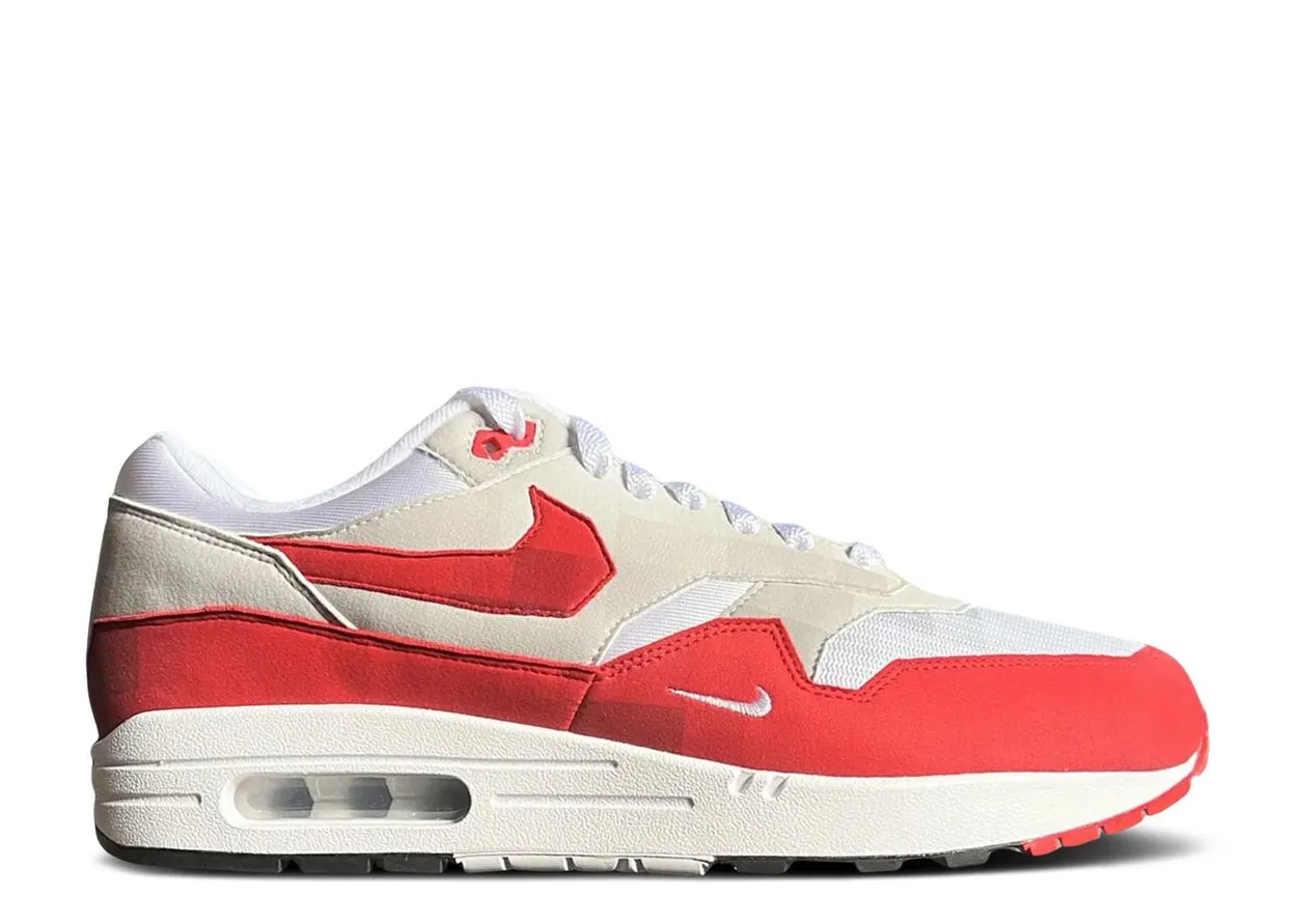 Prairie Hike Handmade Craft Nike Air Max 1 .SWOOSH Low Poly