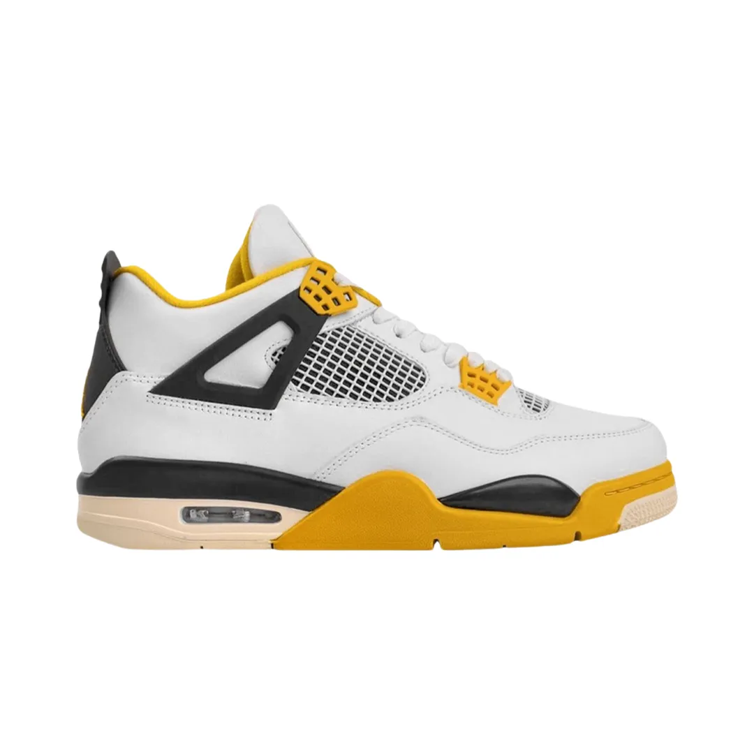Jordan 4 Retro Vivid Sulfur (Women's) CanvasMaterial