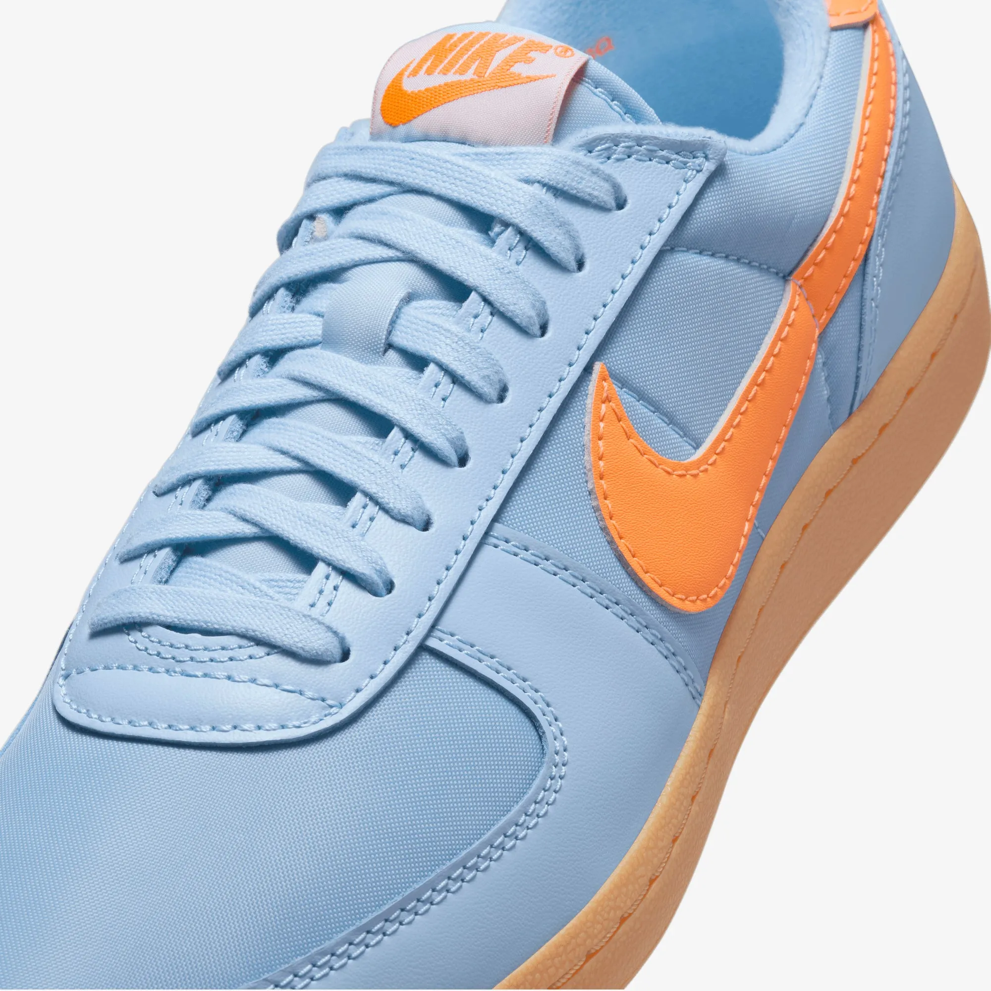 NIKE | FIELD GENERAL '82 SP { ALUMINUM/TOTAL ORANGE-GUM LIGHT BROWN Rock Guard Firm Edge