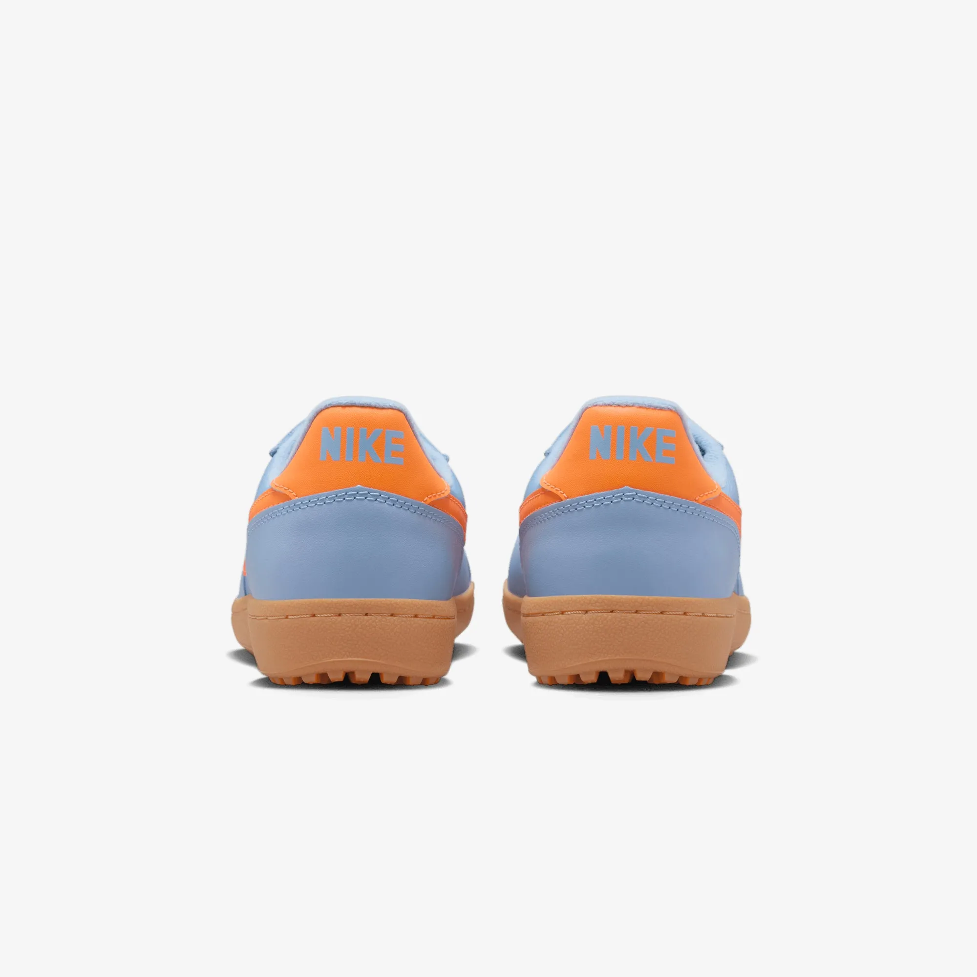 NIKE | FIELD GENERAL '82 SP { ALUMINUM/TOTAL ORANGE-GUM LIGHT BROWN Comfort Enhancement Calm Mood