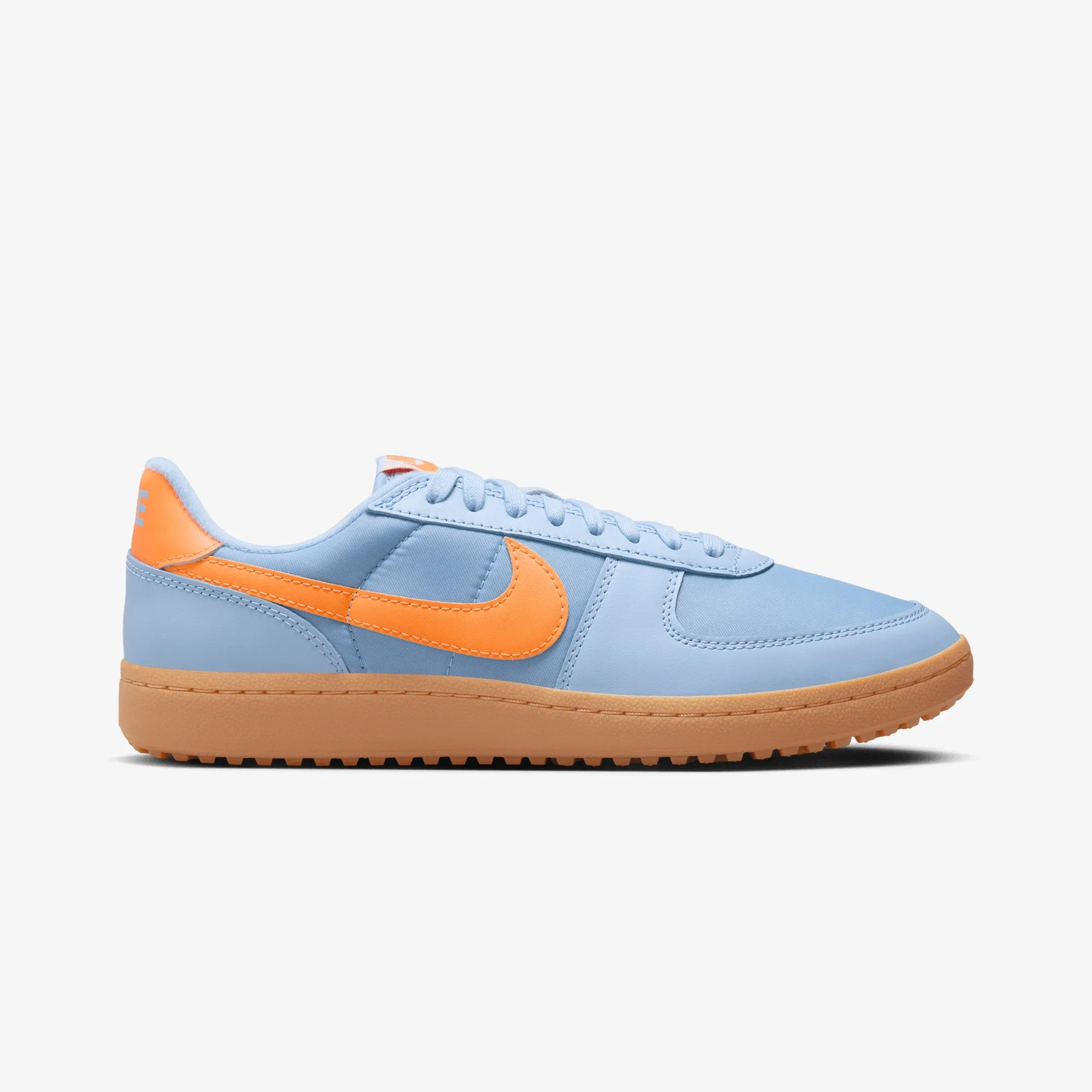 NIKE | FIELD GENERAL '82 SP { ALUMINUM/TOTAL ORANGE-GUM LIGHT BROWN Arch Fit