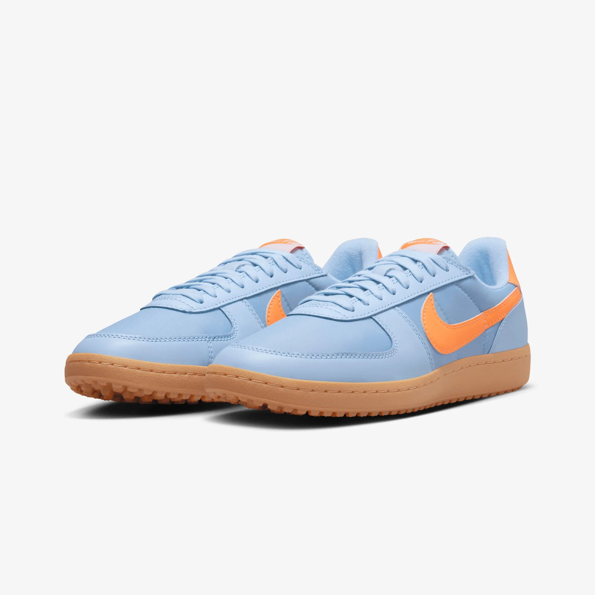 Love Glow Casual Move NIKE | FIELD GENERAL '82 SP { ALUMINUM/TOTAL ORANGE-GUM LIGHT BROWN
