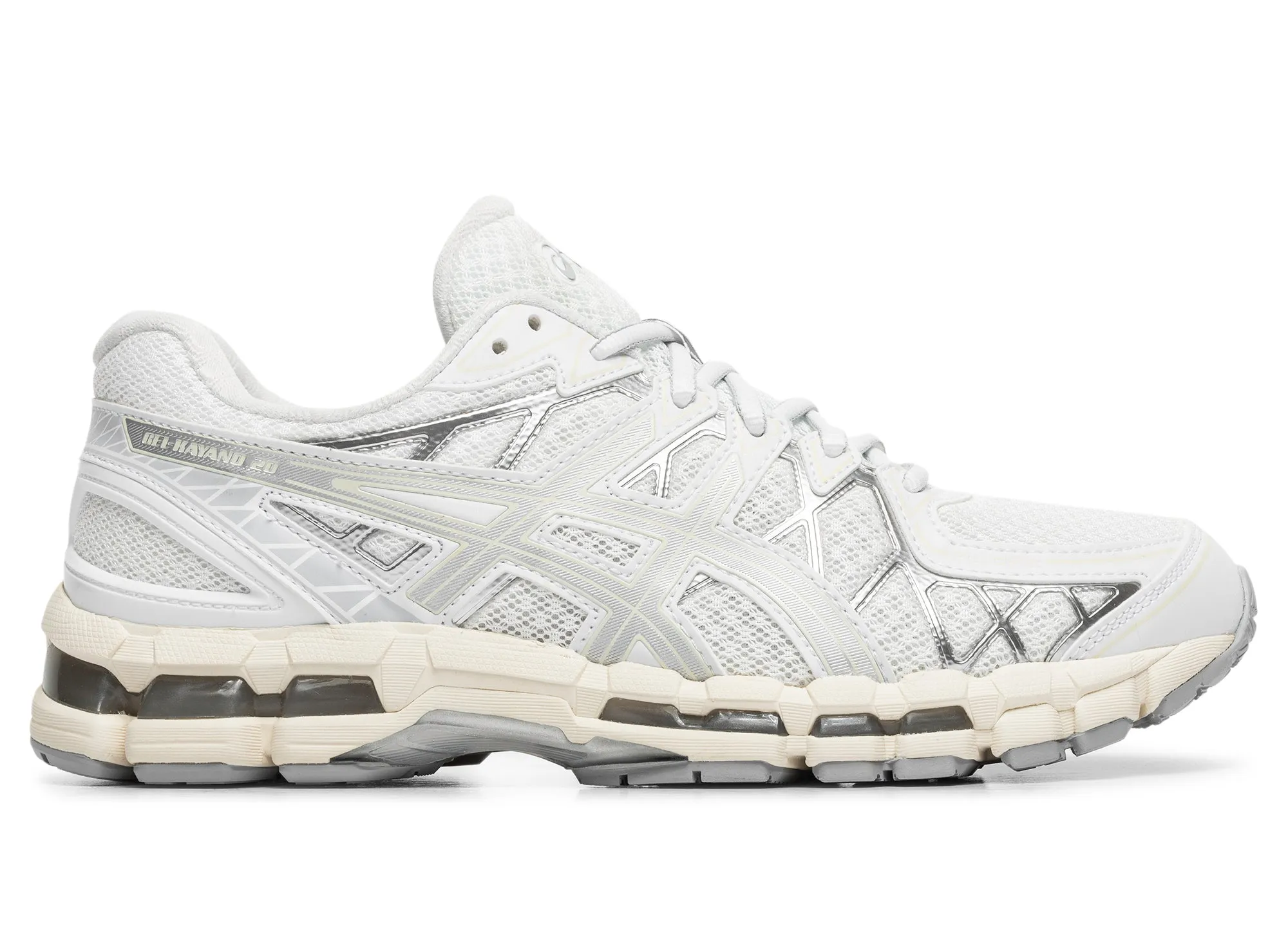 Asics Gel-Kayano 20 'White / Pure Silver' Craftsmanship
