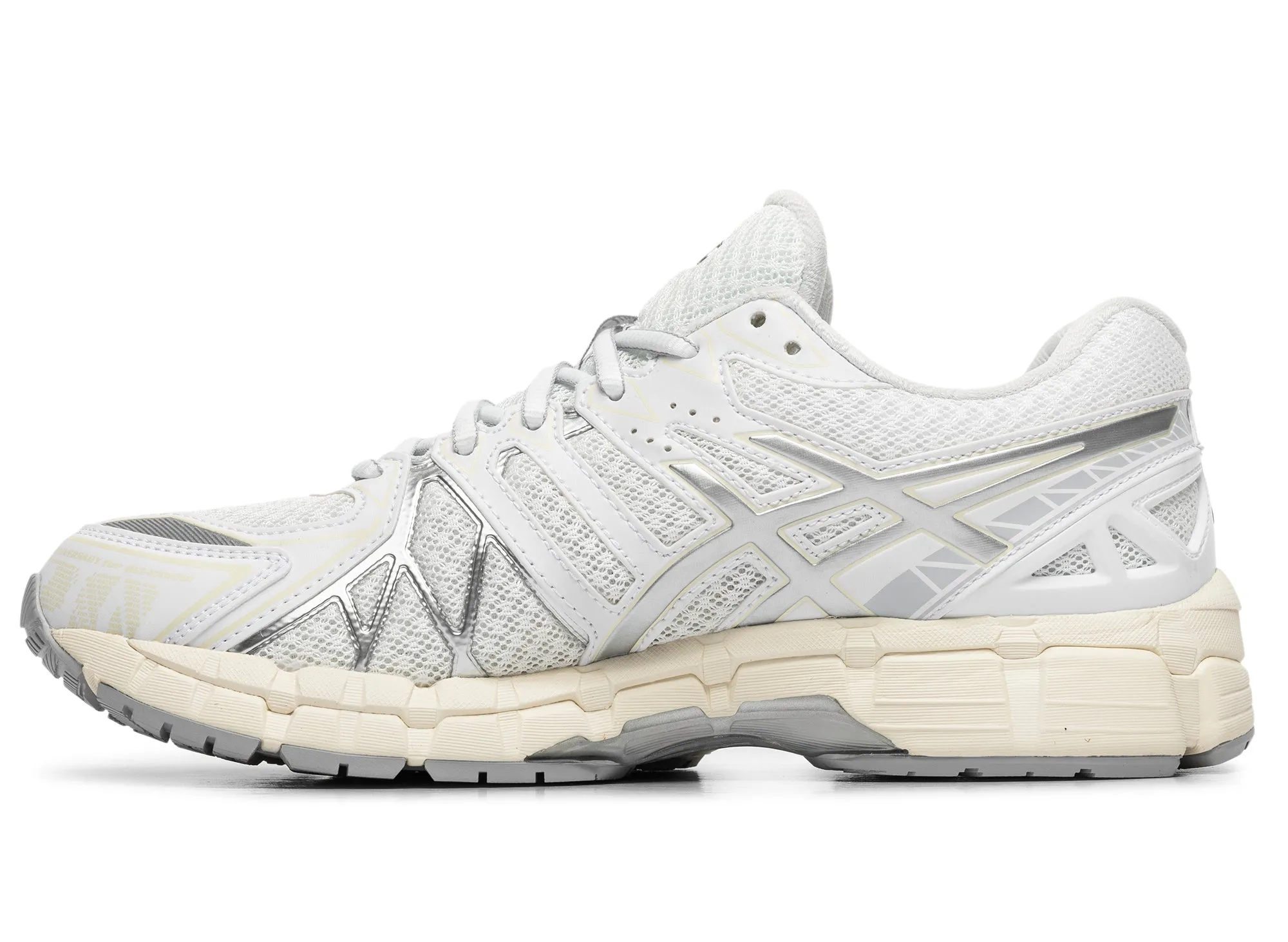 Buckle Fit Icon Edge Asics Gel-Kayano 20 'White / Pure Silver'