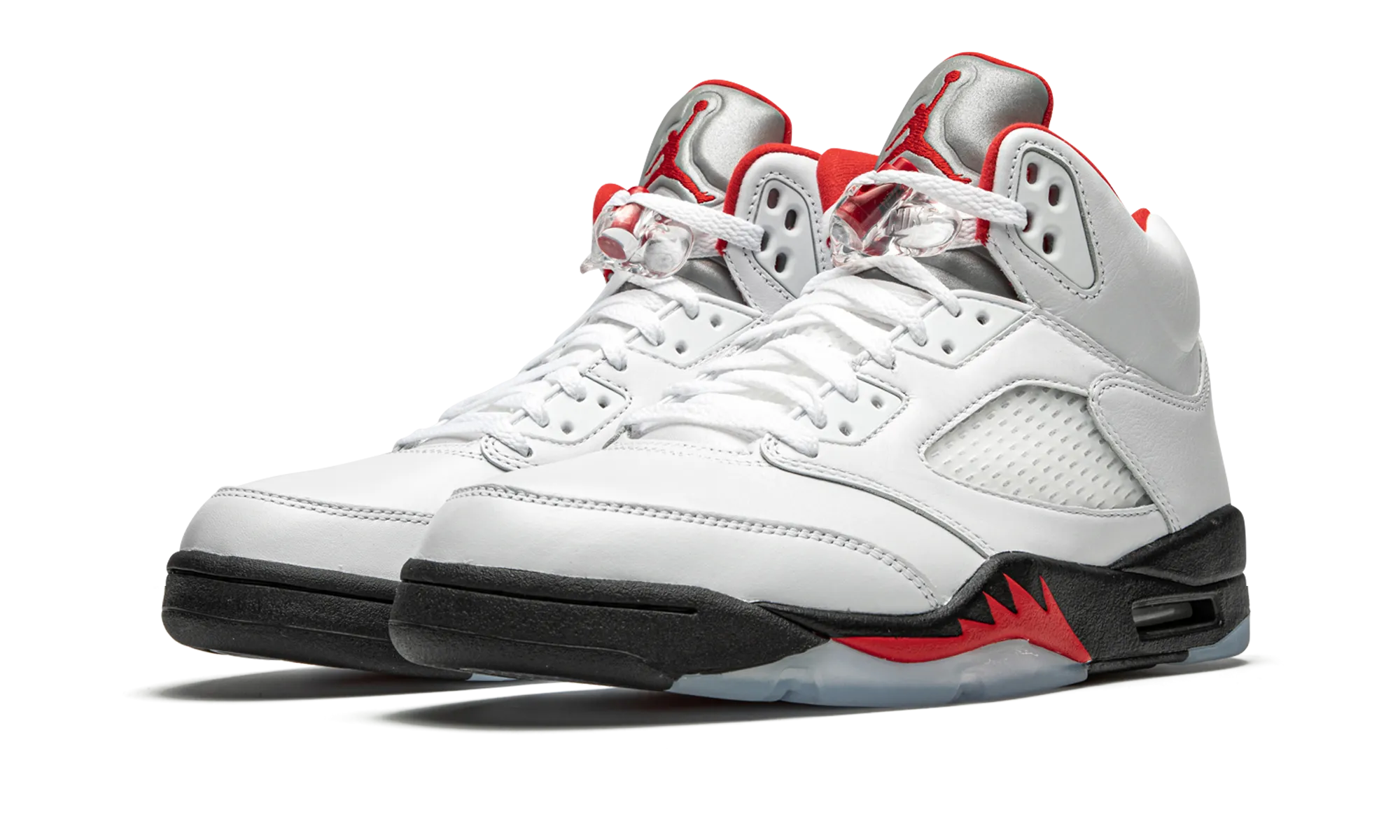 Jordan 5 Retro "Fire Red Silver Tongue" Comfort arch Comfort Technology
