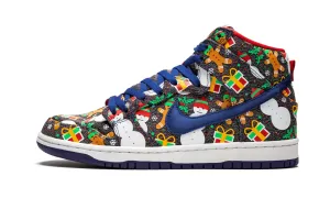 Nike SB Dunk High "Concepts Ugly Christmas Sweater" Special Box Classic Edge Comfortable Fashion