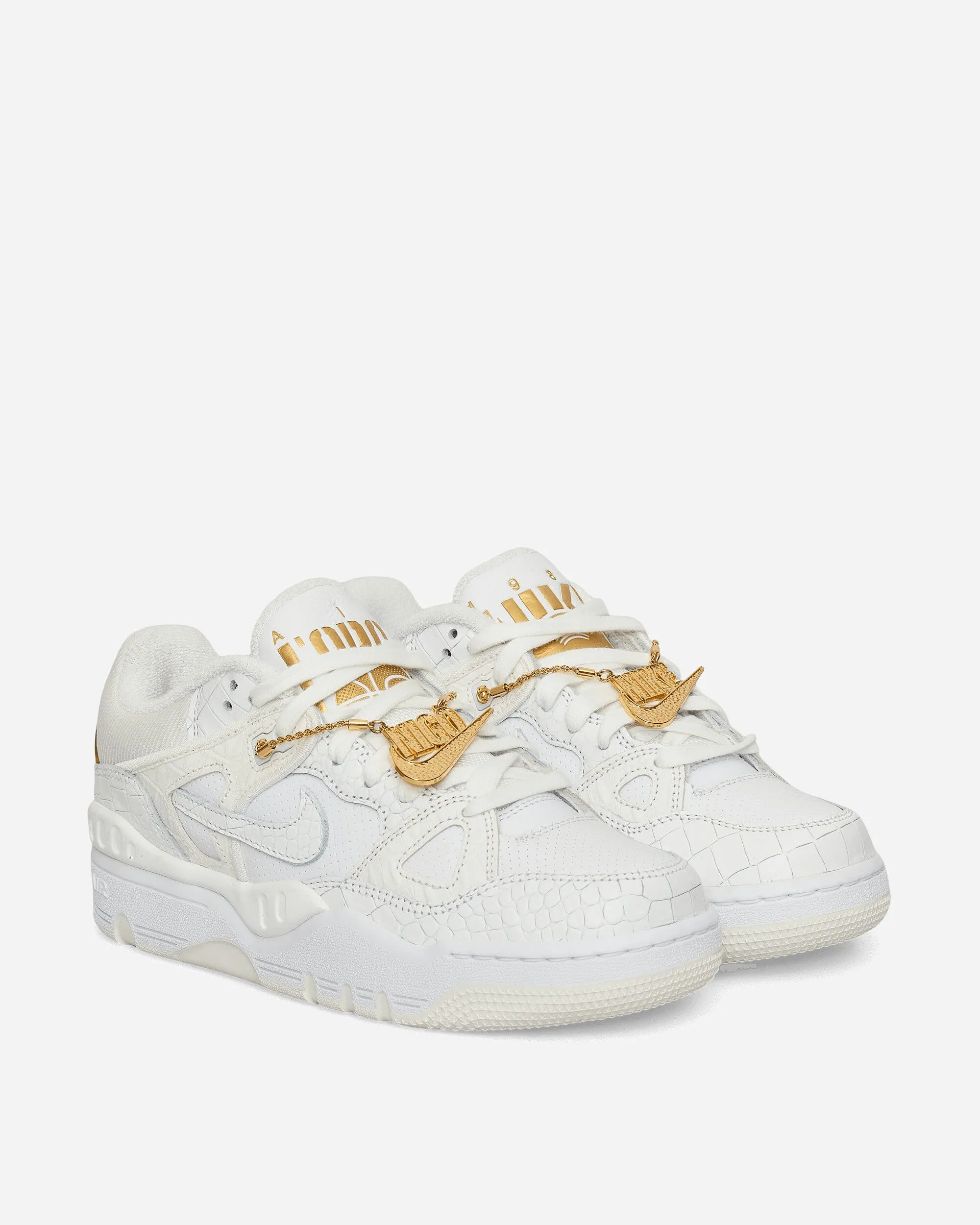 Comfort Lining NIGO Air Force 3 Low Sneakers White / Metallic Gold