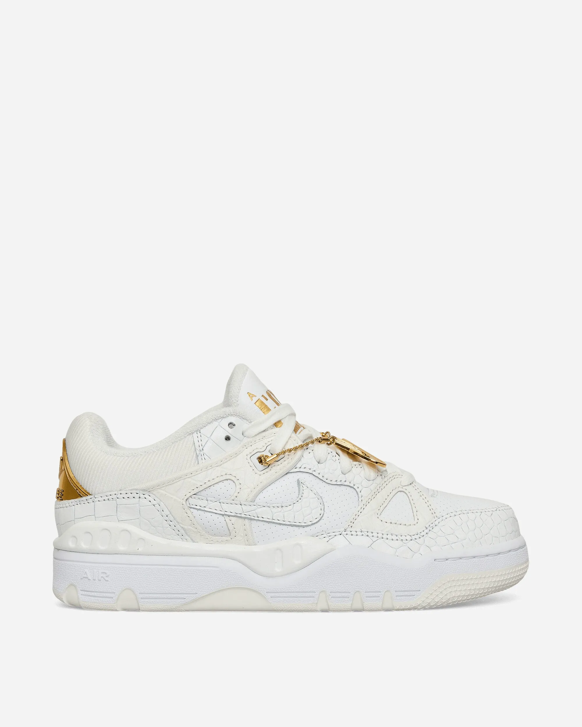 Linen Air NIGO Air Force 3 Low Sneakers White / Metallic Gold