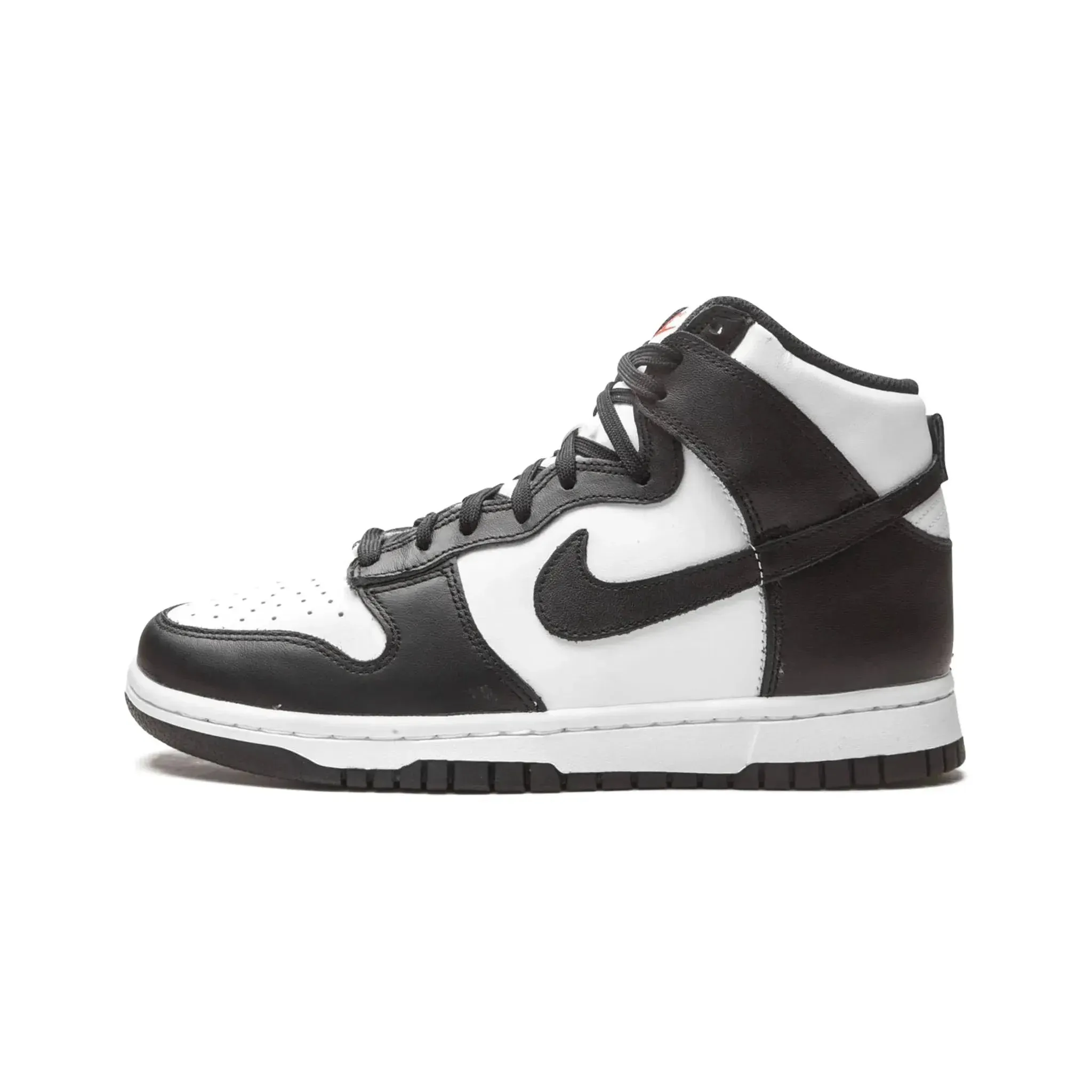 Durable outsole Nike Dunk High Panda (w)
