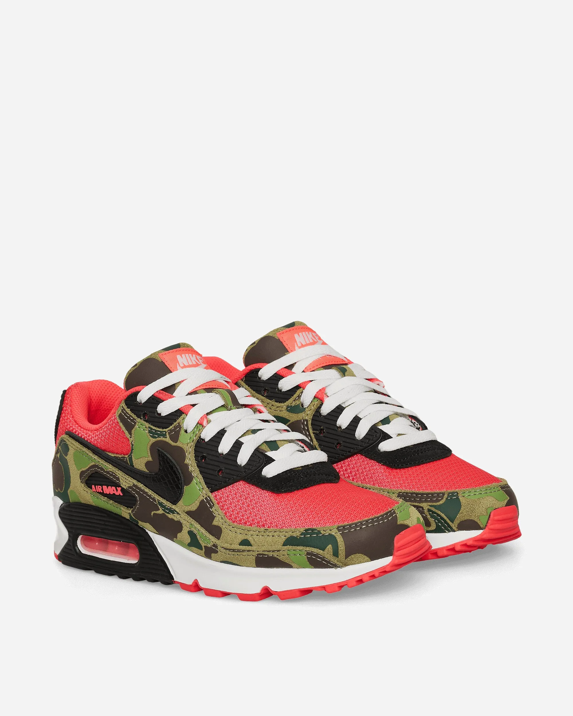 Air Max 90 Sneakers Dark Sage / Solar Red Wardrobe Base