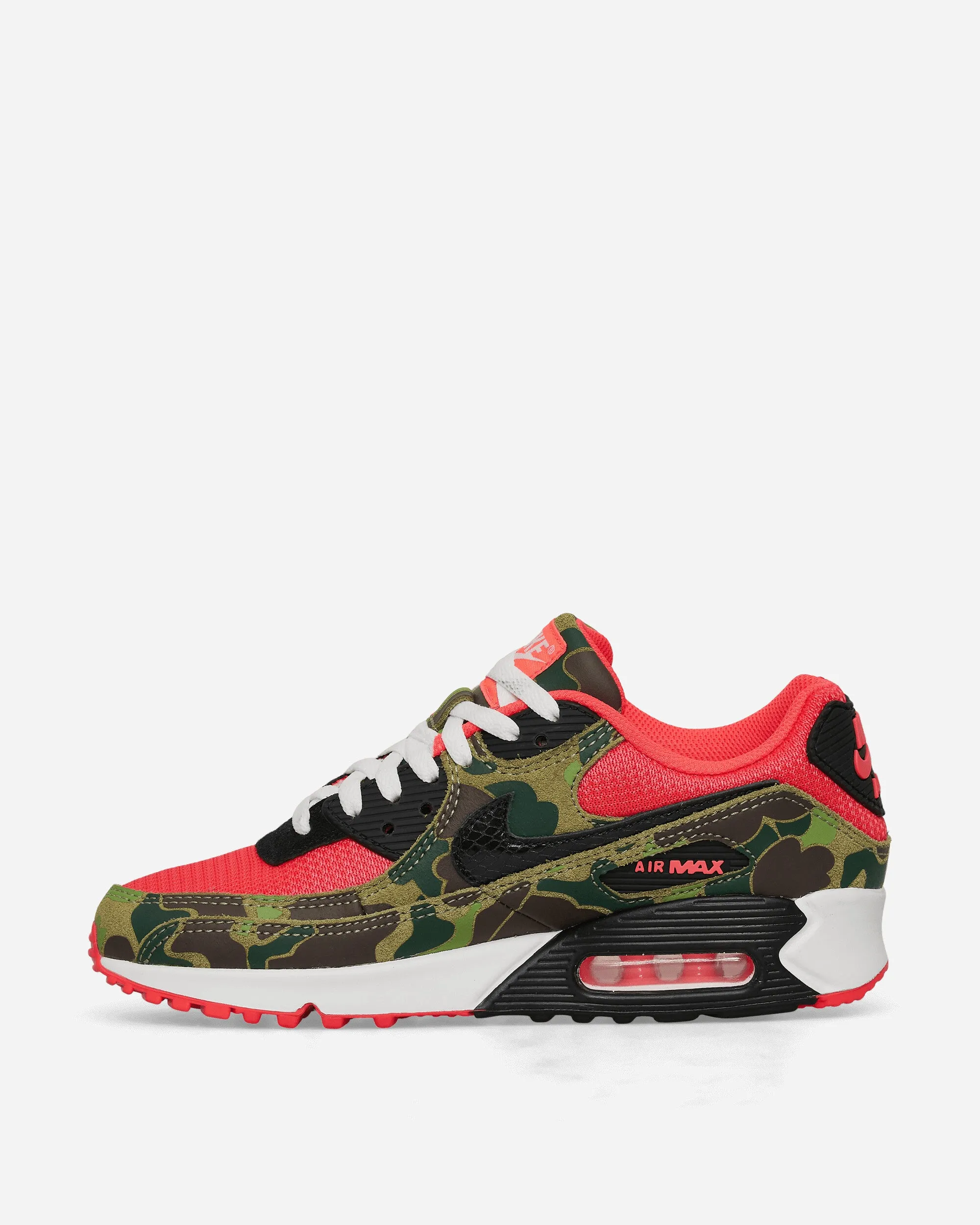 Air Max 90 Sneakers Dark Sage / Solar Red Hot Pick Surf Step
