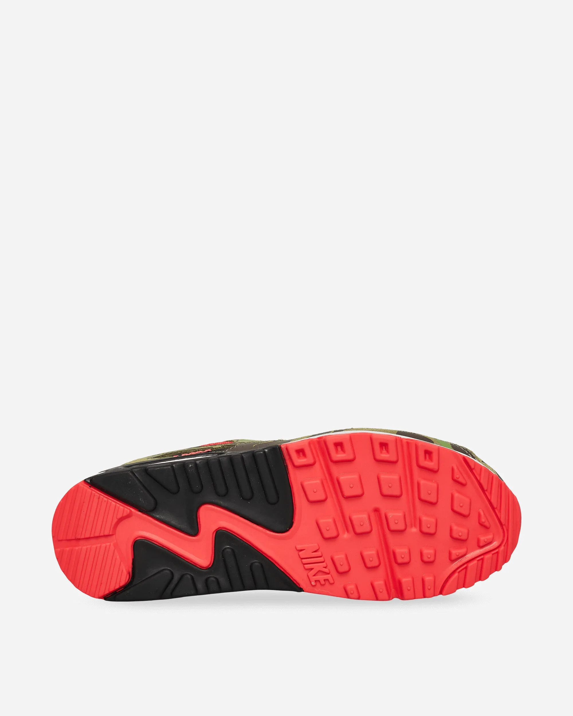 Beach Vibe Comfort Tongue Air Max 90 Sneakers Dark Sage / Solar Red