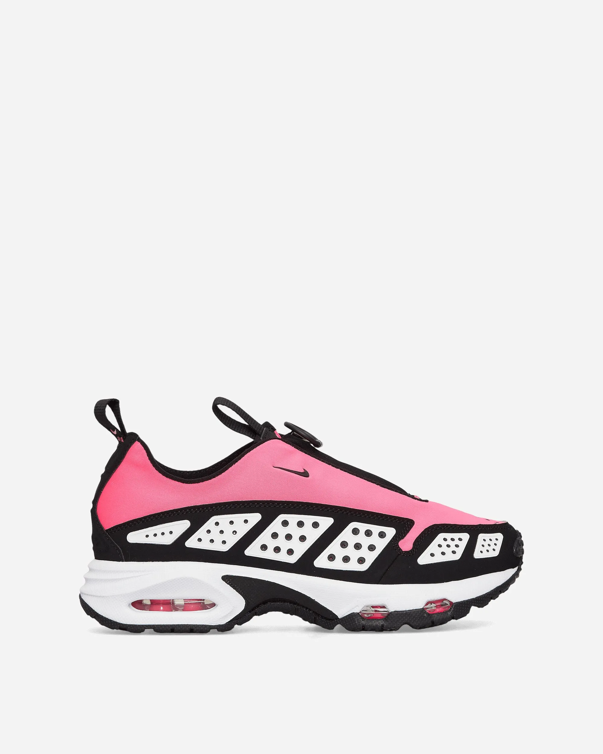 Women's Air Max SNDR Sneakers Hyper Pink / Black Fur Trim Beach Fun