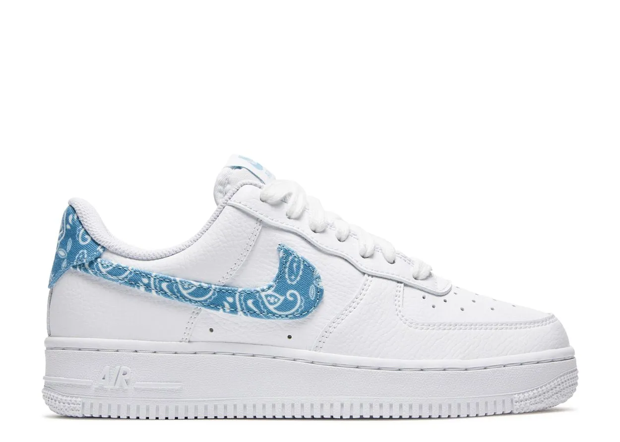 Nike Air Force 1 Low '07 Essential Blue Paisley Time Saver Trail Hike