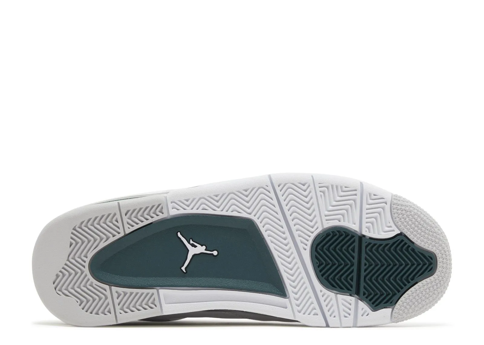 Dribble Step Air Jordan 4 Retro Oxidized Green