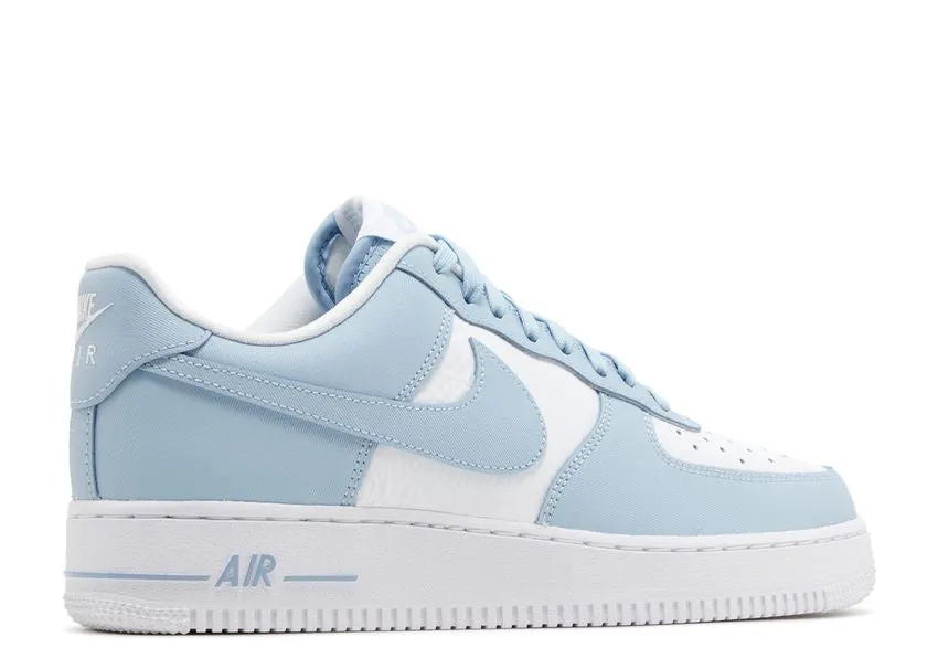 Nike Air Force 1 Low '07 Light Armory Blue White Scratch   Resistant