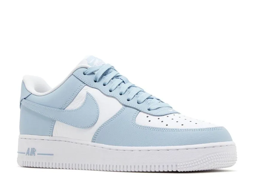Nike Air Force 1 Low '07 Light Armory Blue White Soft Layers Sturdy Support