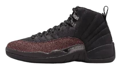 travel mode Fashion-Forward Look Jordan 12 Retro ??A Ma Mani??re Black" Women's
