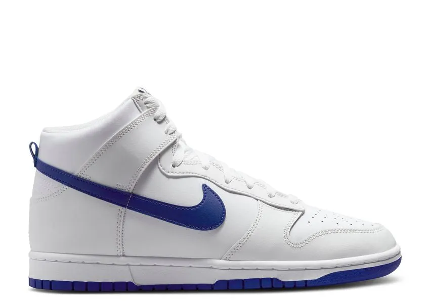 Bounce Step Nike Dunk High White Concord