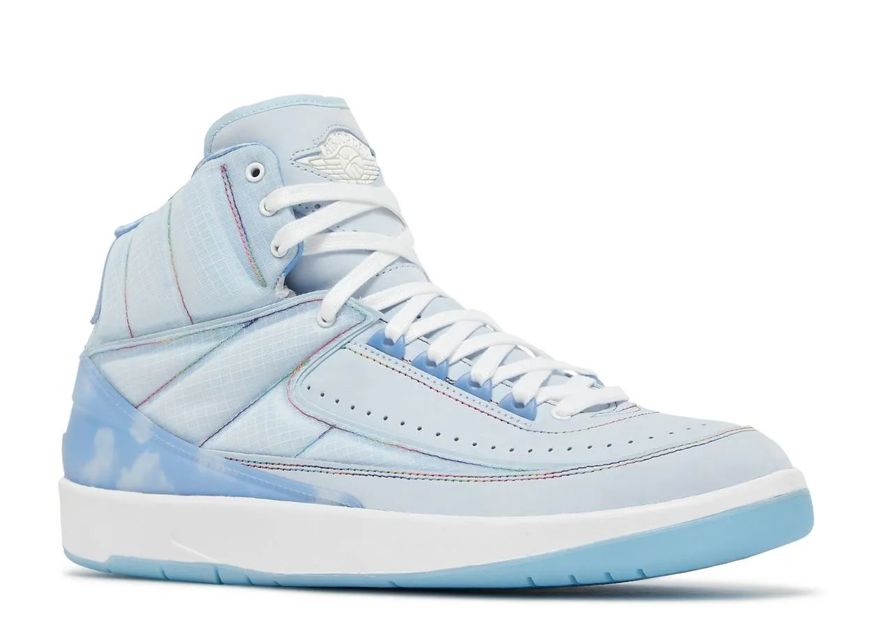 Air Jordan 2 Retro J Balvin Ventilated Design Ocean Edge