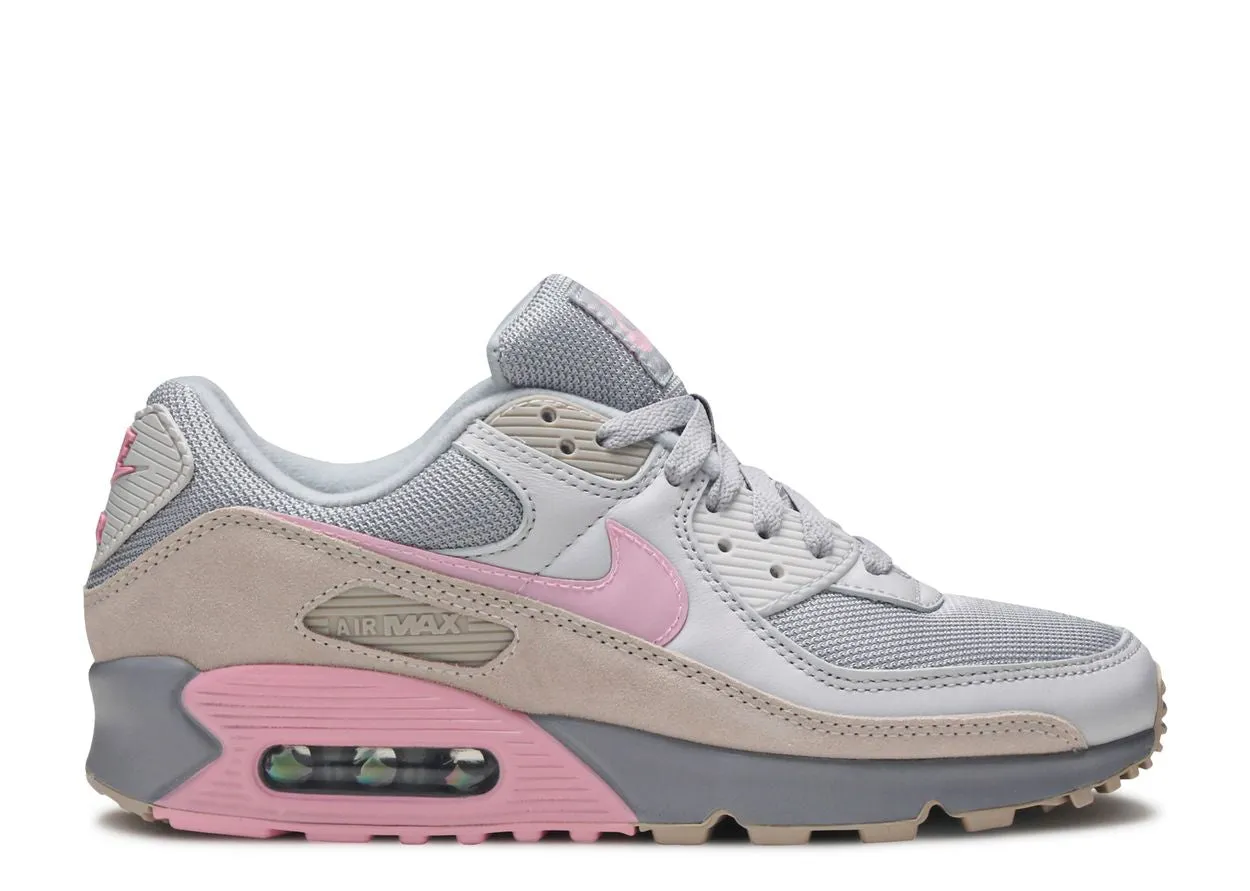 Nike Air Max 90 Vast Grey Pink Garden Tour Dirt Hike