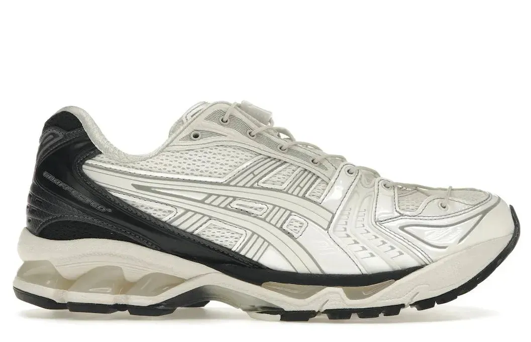 Fast pace Durable toe cap ASICS Gel-Kayano 14 Unaffected Infinite Wonders Pack White