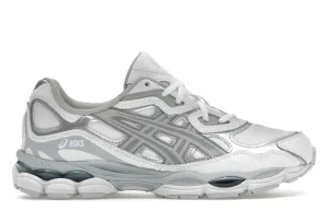 ASICS Gel-NYC White Oyster Grey Dynamic Lacing