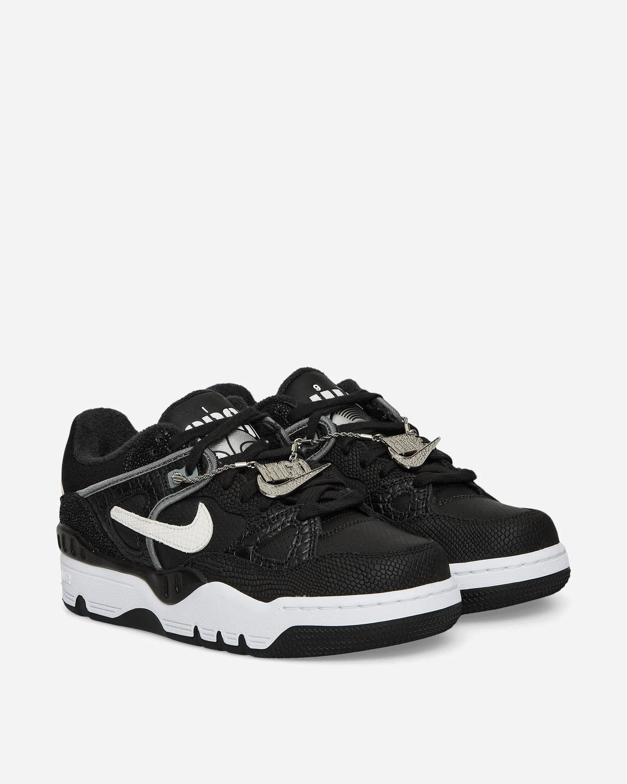 NIGO Air Force 3 Low Sneakers Black / White Earth Base Active Day