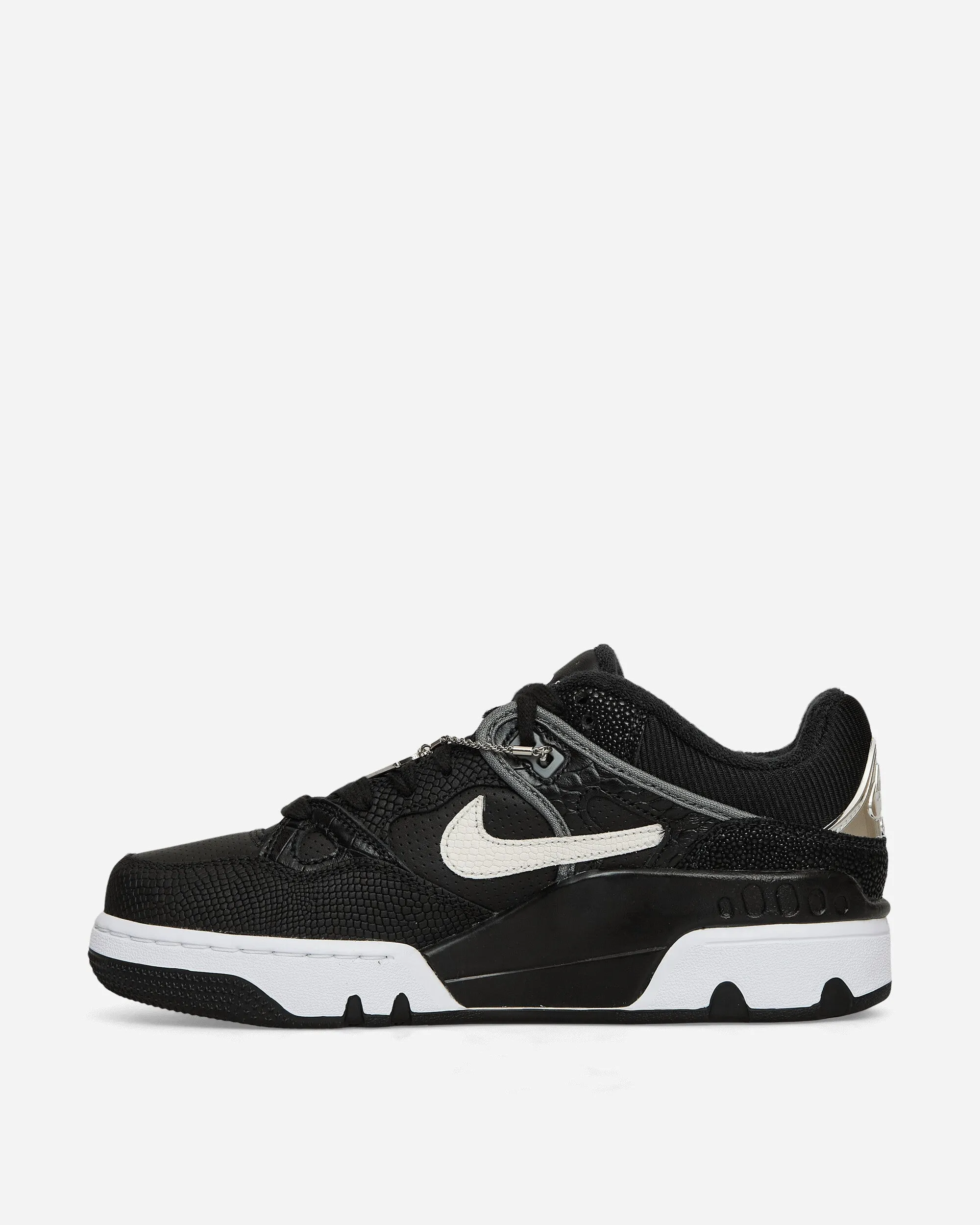NIGO Air Force 3 Low Sneakers Black / White Comfort toe City Run