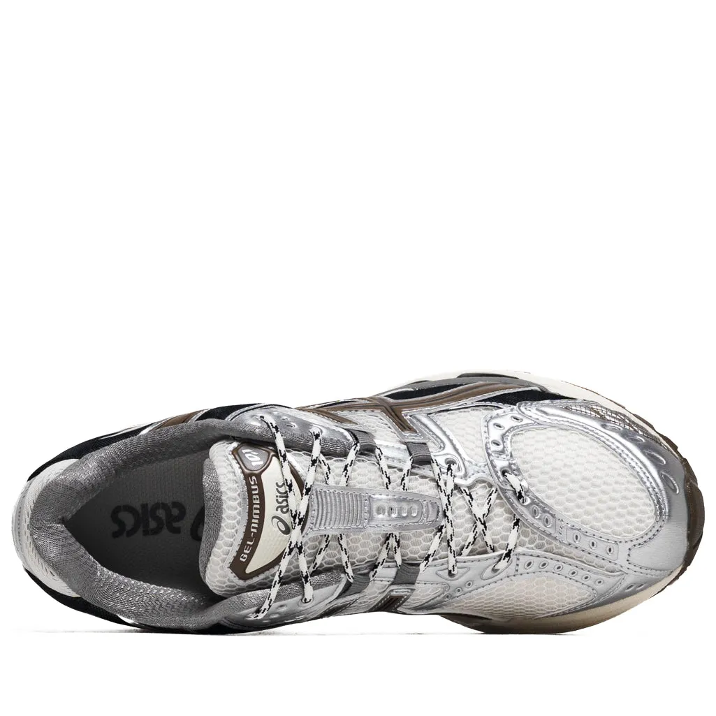 Sport Active Knitted Warm Asics Gel-Nimbus 10.1 - Cream/Pure Silver