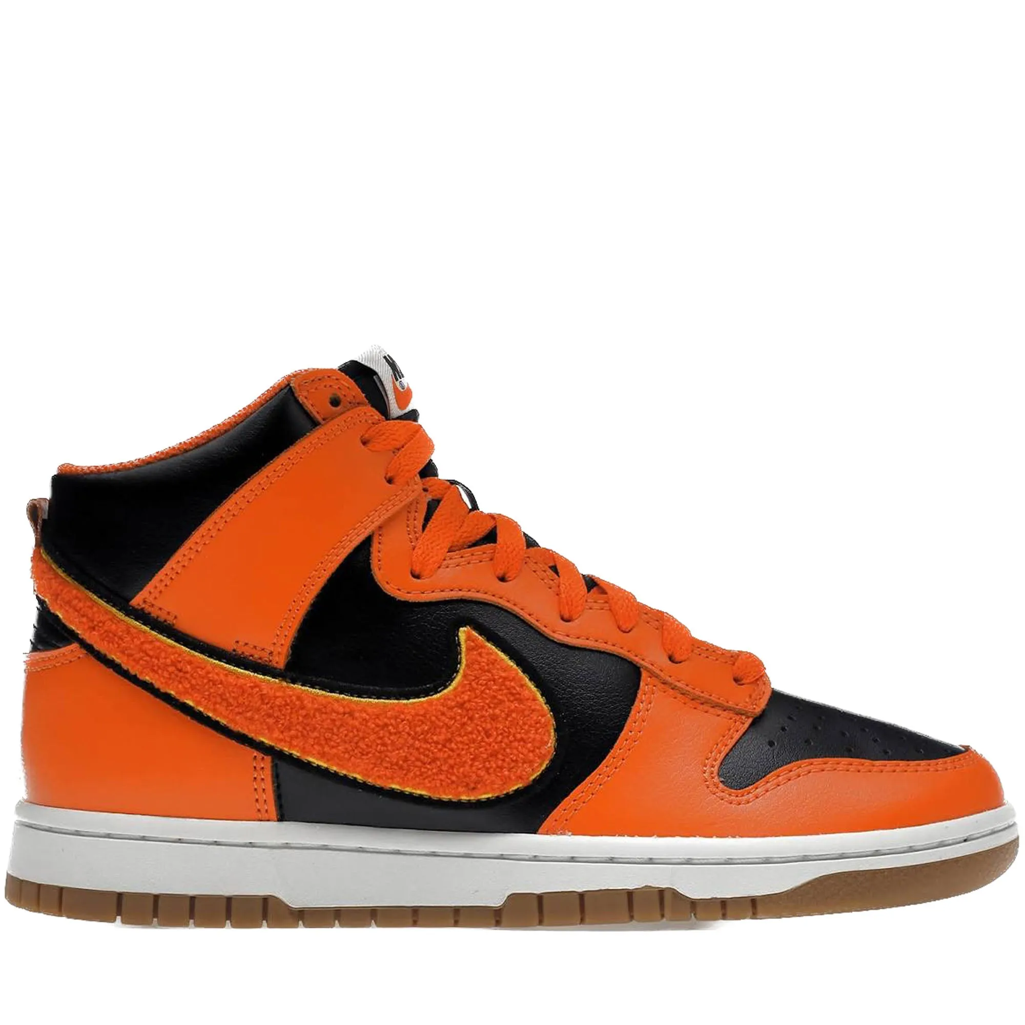 Hill Stroll Nike Dunk High University Chenille Safety Orange
