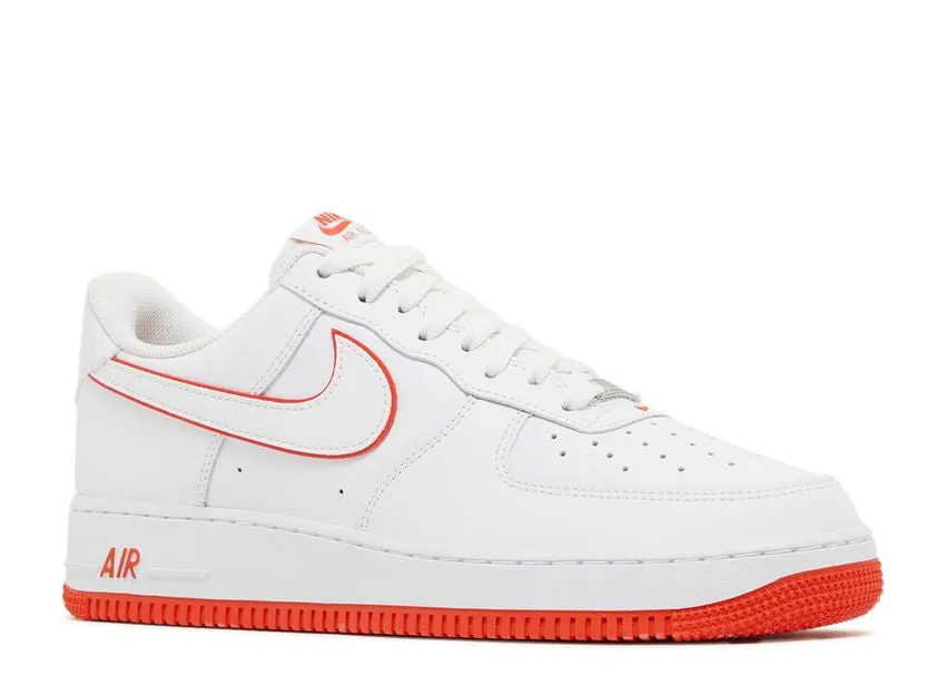 Stylish Fit Hill Walk Nike Air Force 1 Low '07 White Picante Red
